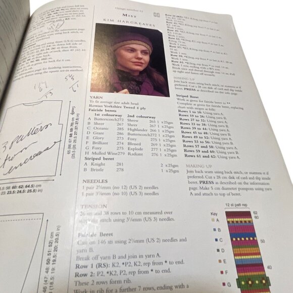 A Yorkshire Fable Knitting Pattern Book By Rowan - Picture 7 of 11